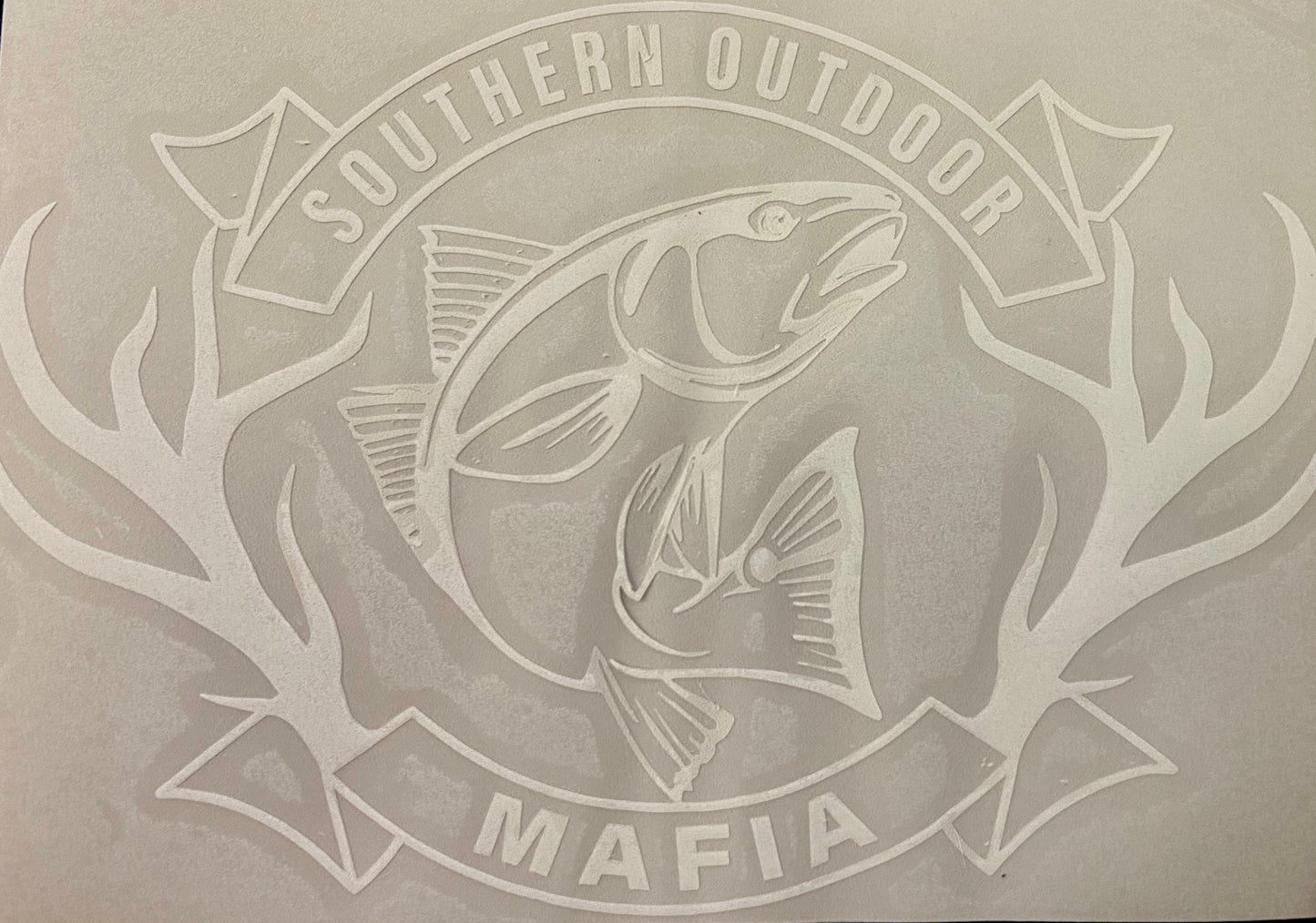 12" Redfish Decal