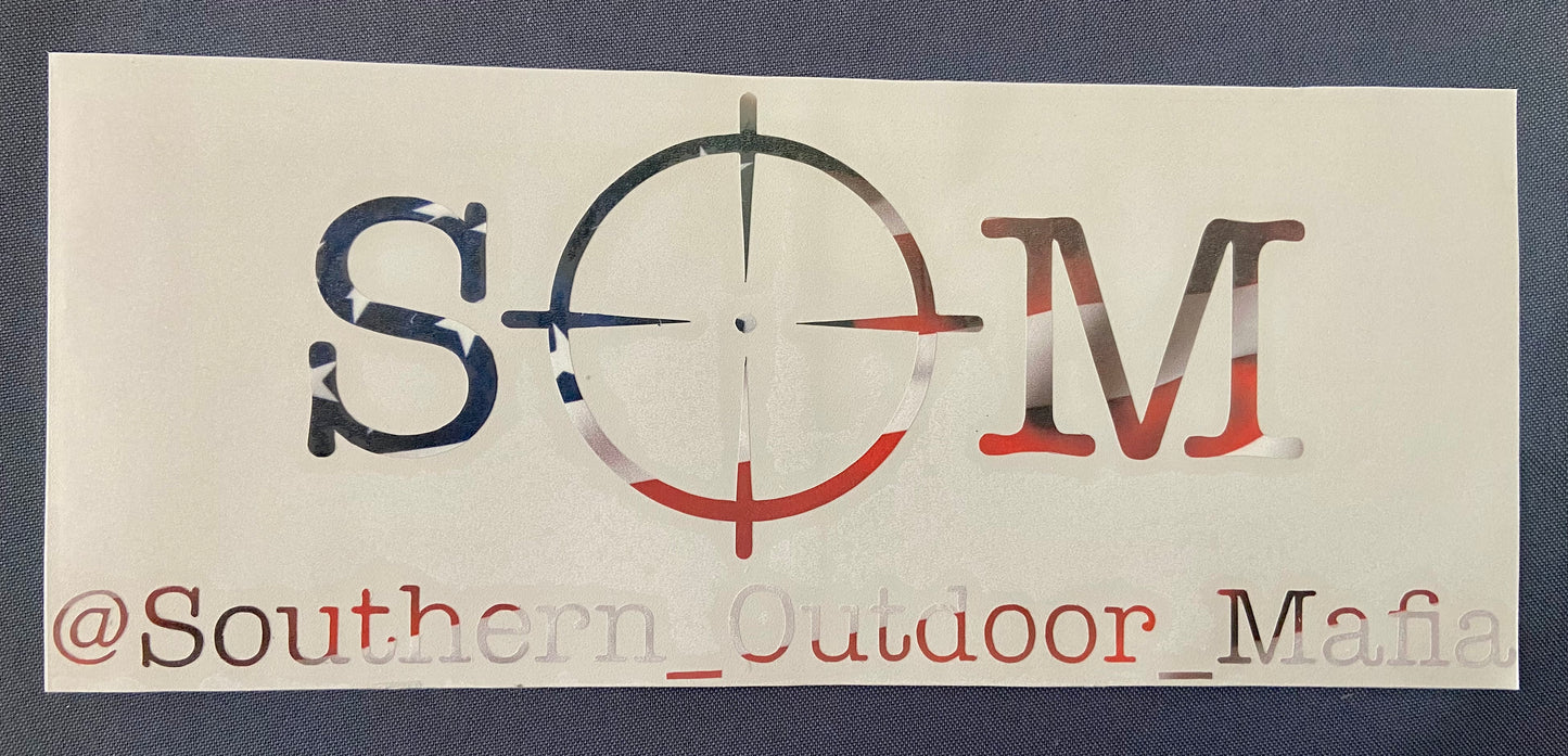 12" S.O.M. Decal