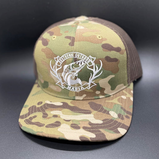 Trout Camo Trucker Hat